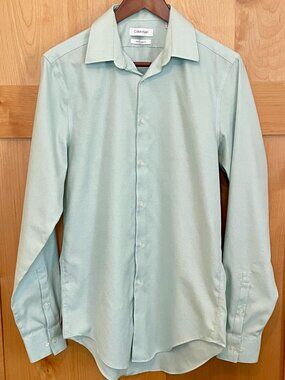 Men's Calvin Klein Slim Fit, No Iron button down Shirt